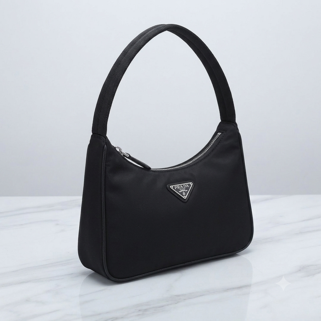 Maison IX | Re-Edition Nylon Shoulder Bag - Minimalist Edition
